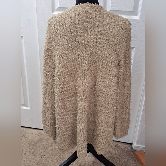 Kensie Open Front Eyelash Cardigan/Sweaterso   Size L - Picture 3 of 8